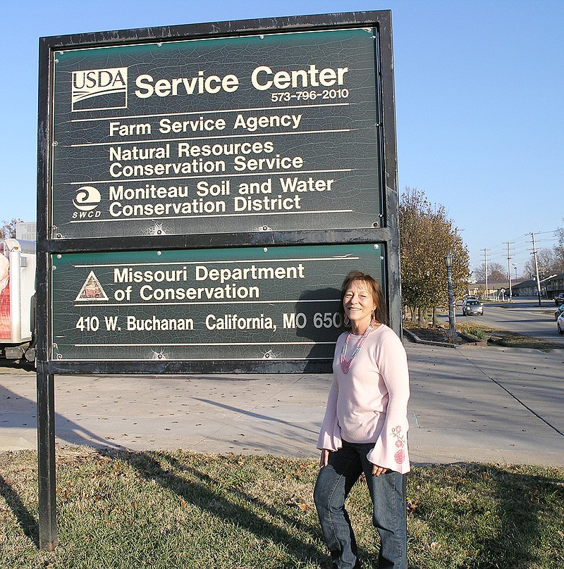 Nancy Kirby has worked at the Soil and Water Conservation for 14 years. Her retirement was celebrated Dec. 13 at the USDA Service Center.