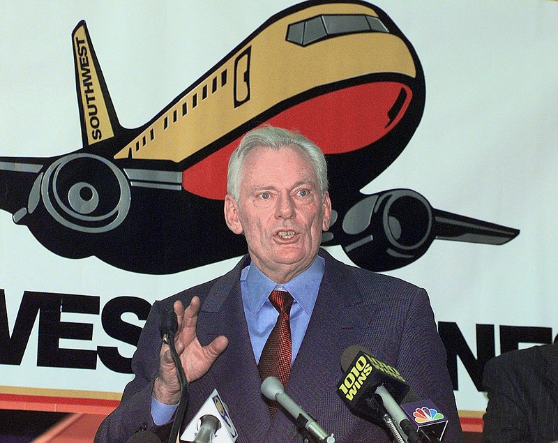 Herb Kelleher, cofounder of Southwest Airlines, dies at 87 Texarkana