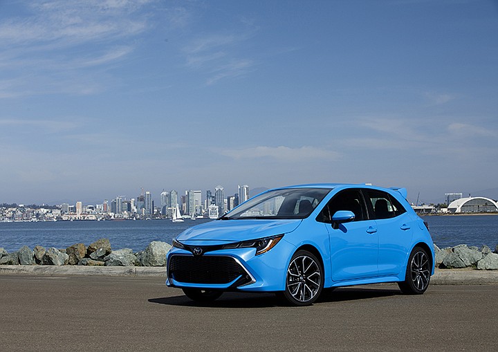 The 2019 Toyota Corolla is shown. Photo courtesy of Toyota