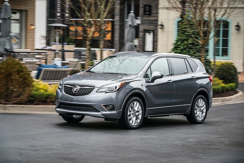 The 2019 Buick Envision is a compact crossover with room for seven passengers. (General Motors/TNS)