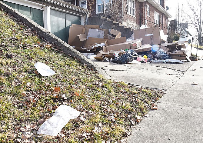 Trash not placed in containers or the proper type of containers is one issue with which city code enforcement personnel have to deal on a regular basis. 