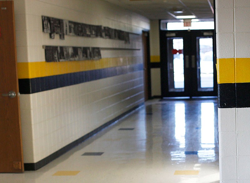 Lawson Elementary School hallway