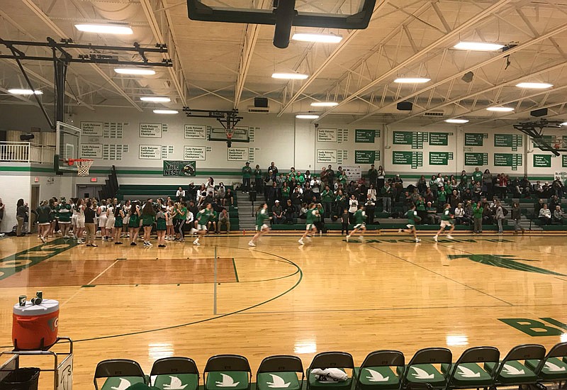 The Blair Oaks Lady Falcons (16-6, 2-2 Tri-County) earned their fourth straight win of the basketball season Monday night, Feb. 4, 2019, by beating Hallsville (7-14, 0-4).