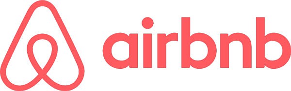 The logo for short-term rental company Airbnb.