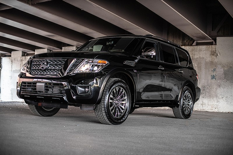 The Nissan Armada full-size sport utility, now in its second generation, returns for 2019 with a few updates, including new standard safety technology. (Nissan/TNS)