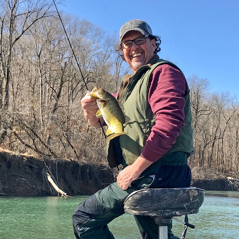 Billy Smith of Scenic Rivers Guide Service and Tours has been fishing the Current River his entire life and knows how to catch smallmouth bass. 