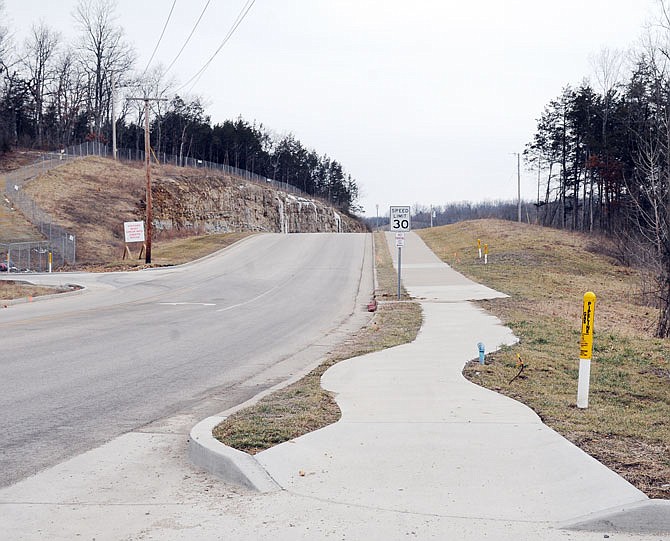 The proposed greenway extension along Creek Trail Drive has been delayed. The extension would cross to the eastern side of Tree Valley Lane and run along a pedestrian bridge until it connects with the current greenway trail along Creek Trail Drive.