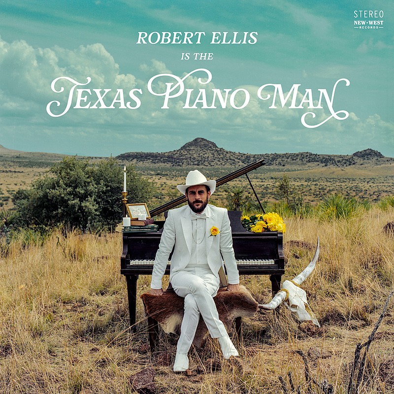 This cover image released by New West Records shows "Texas Piano Man," a release by Robert Ellis. (New West Records via AP)