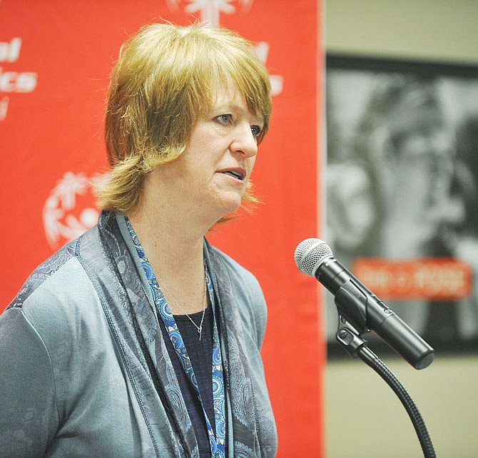 Susan Stegeman talks about some of her immediate plans after it was announced Wednesday that she'll be the new CEO and president of Special Olympics Missouri. She'll take over the role April 1 upon Mark Musso's retirement.