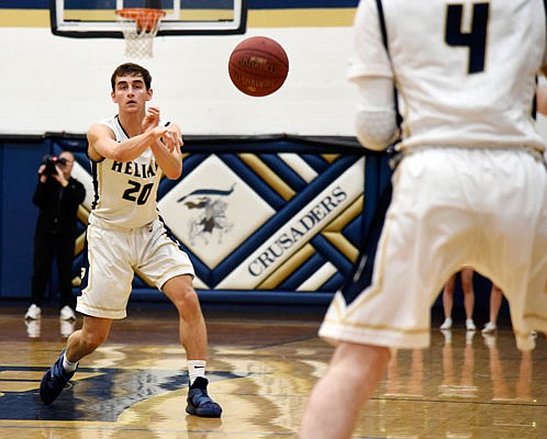 Ben Cooper of the Helias Crusaders was an all-state pick in Class 4 this season by the Missouri Basketball Coaches Association.
