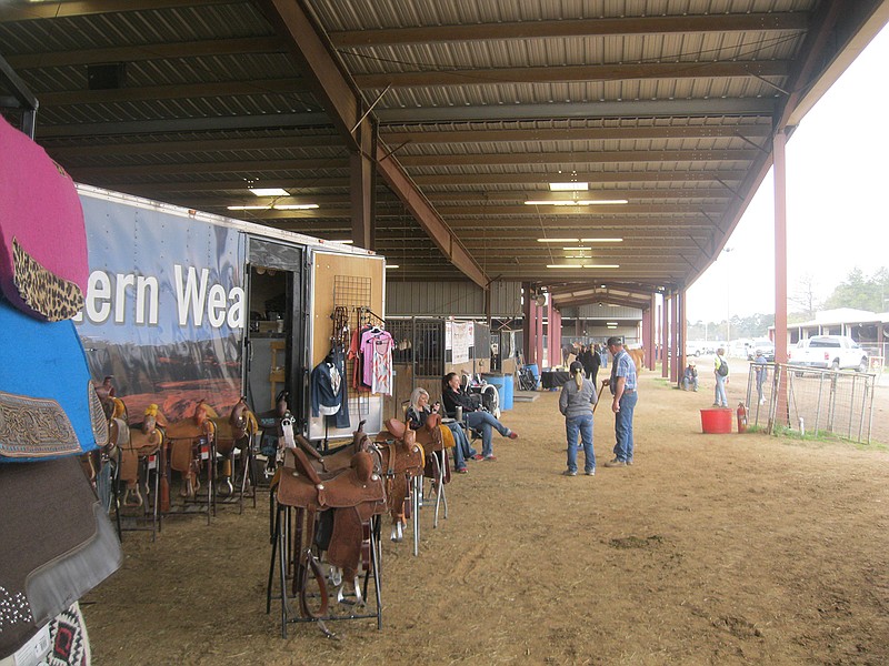 Senior Adult Barrel Racers collected for three days at the Four States Fairgrounds for the fourth annual Senior Adult Barrel Race. This year attracted nearly 700 participants.