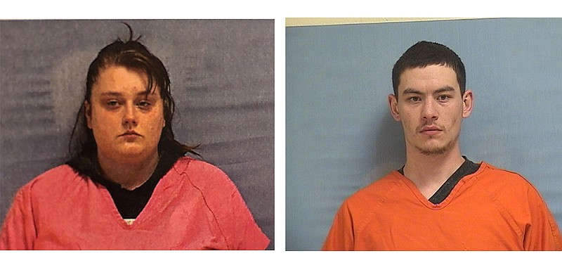 (Left) McKenna Belcher-Cawley, 26. (Right) Everette Cawley, 23.