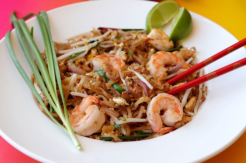 Pad Thai with shrimp. (Hillary Levin/St. Louis Post-Dispatch/TNS) 