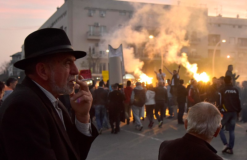 Anti-government Protests Prompt Talk Of 'Balkan Spring'