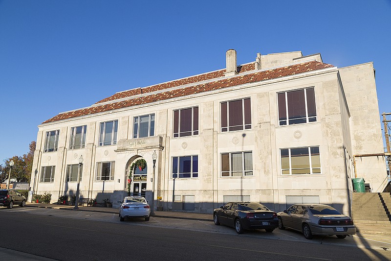 Texarkana, Arkansas, City Hall and Municipal Building, 216 Walnut St., in April 2019.