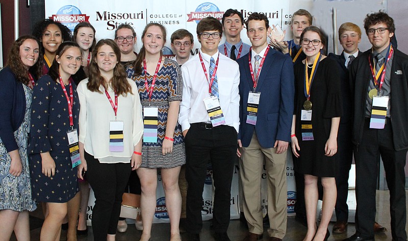 The Fulton FBLA Chapter, whose members are pictured above, qualified for national competition. (Submitted photo)