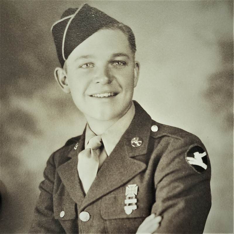 <p>Courtesy of Jeremy P. Amick</p><p>Herb Siebert completed his boot camp at Camp Wallace, Texas, followed by additional training at Camp Claiborne, Louisiana, prior to being sent overseas during WWII.</p>