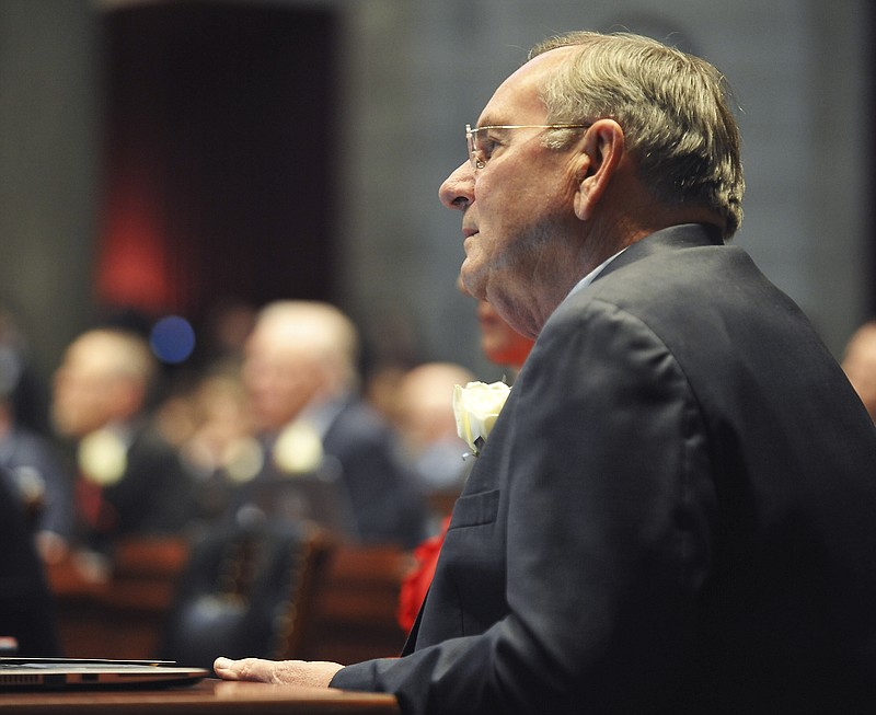 State Rep. Dave Griffith, of Jefferson City, Mo., is seen in this January 9, 2019 file photograph. (Julie Smith/News Tribune photo)