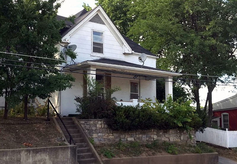 Dustin and Mandi Long, along with Dustin's father Jim, earned the May 2019 Historic City of Jefferson Golden Hammer Award  the family's second time for this recognition  for the 100-year-old house at 912 Broadway Street they finished in early February this year. (Photo courtesy of Laura Ward) 