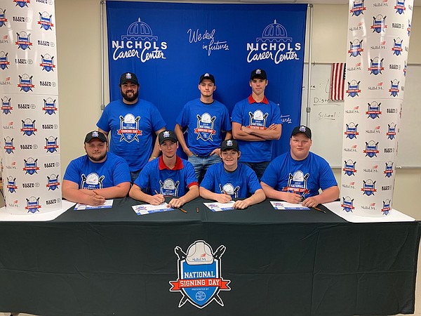 Nichols Career Center recognizes 17 students on Signing Day | Jefferson ...