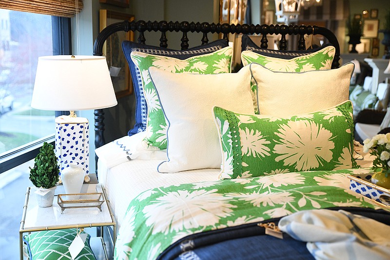 Make your bed a statement piece and brighten up the room at the same time with an eye-catching pattern. (Handout/TNS)