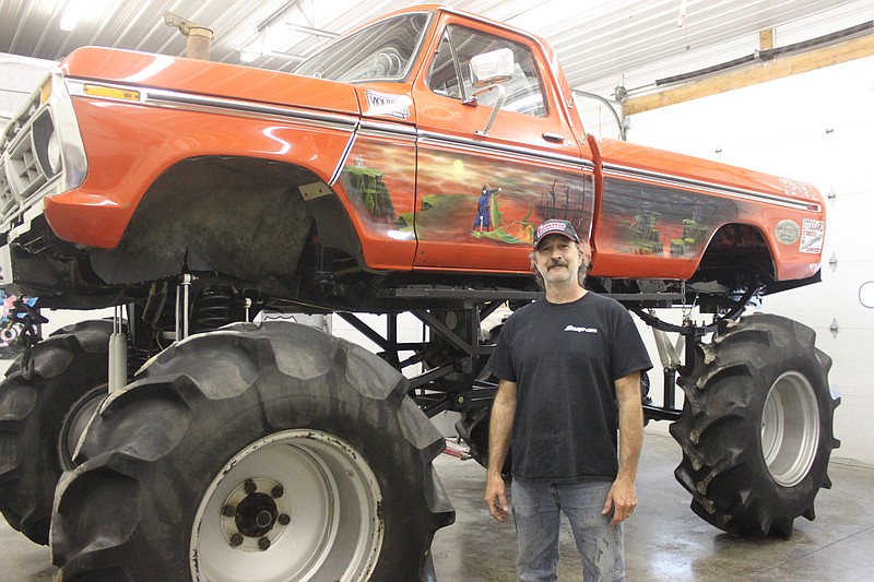 Tim Herron turned his 1977 Ford truck that drove him to and from high school into a mega truck. Herron, who has owned and operated Herron Custom Paint since 2004, mainly restores classic cars for drivers both in the local area and even around the country.