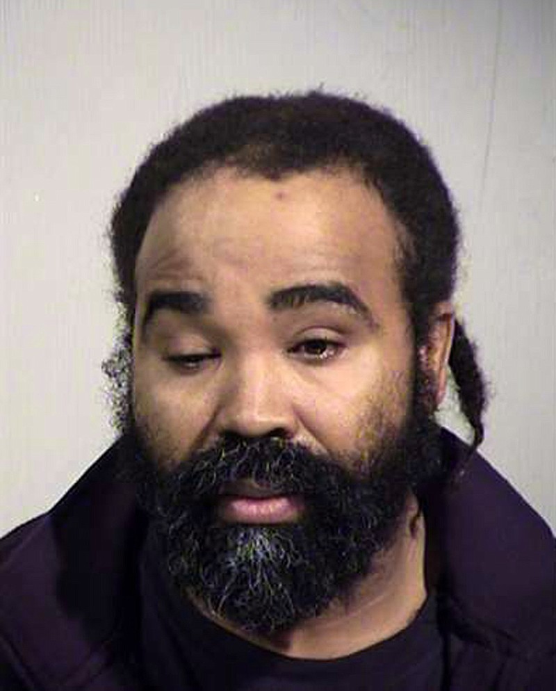 FILE - This undated photo provided by Maricopa County Sheriff's Office shows Nathan Sutherland, who is charged with sexually assaulting an incapacitated woman who later gave birth at a long-term care facility in Phoenix. Sutherland has appealed a court order requiring a test to determine if he has HIV and other sexually transmitted diseases. (Maricopa County Sheriff's Office via AP, File)