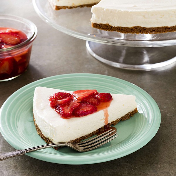 Decadent cheesecake without the fuss--or the oven