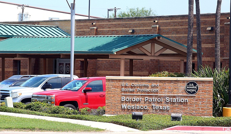 The Border Patrol Station is seen May 20, 2019, in Weslaco, Texas. The U.S. government says a 16-year-old from Guatemala died at the station, the fifth death of a migrant child since December. U.S. Customs and Border Protection said in a statement that Border Patrol apprehended the teenager in South Texas' Rio Grande Valley on May 13. The agency says the teenager was found unresponsive Monday morning during a welfare check.