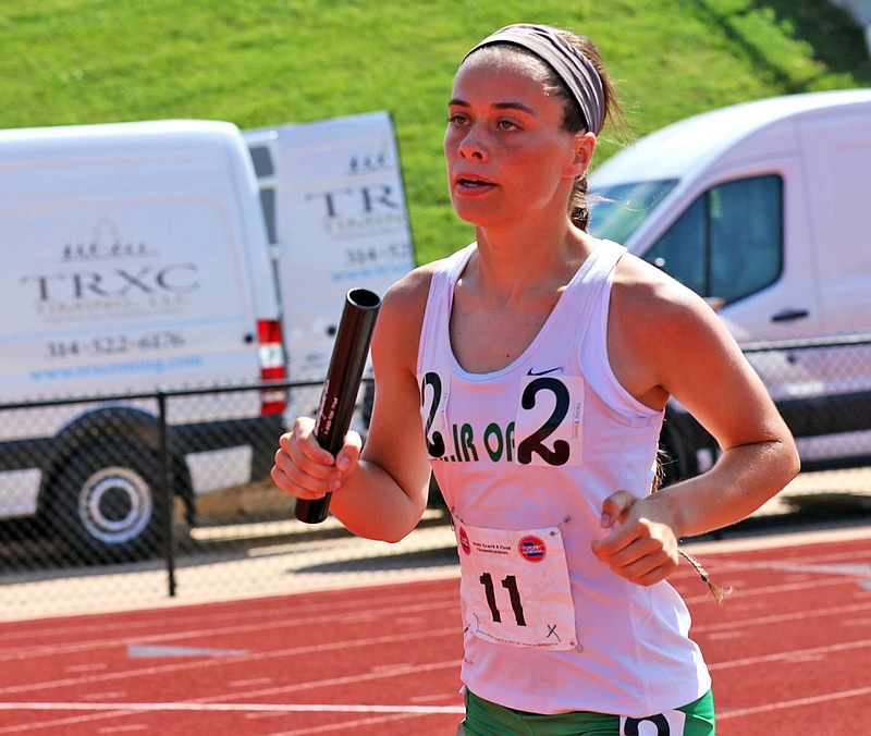 Kayla Jones of Blair Oaks returns for her fourth trip to the Class 3 state championships in the 4x800-meter relay.