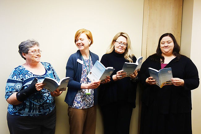 Members of the One Read Task Force are excited to dive into this year's pick: Jessica Bruder's "Nomadland." Last week, team members, from left, including Angela Grogan, Lauren Williams, Angela Brown and Sara Henry met to brainstorm activities and talks for One Read.