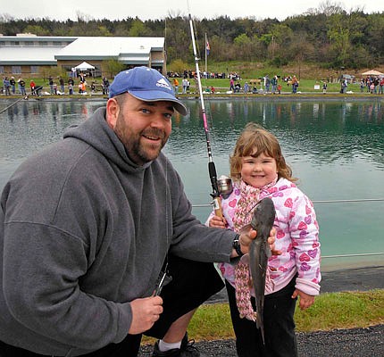 Catfish are fun to catch for anglers of all ages in cities across Missouri.