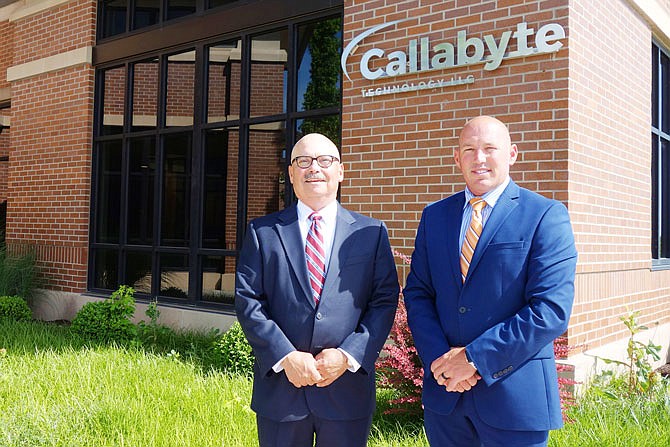 Thomas Howard, left, CEO/GM of Callaway Electric Cooperative, and Assistant Manager Clint Smith see Callabyte as providing a necessary service to rural Callawegians. But some CEC customers still have questions.