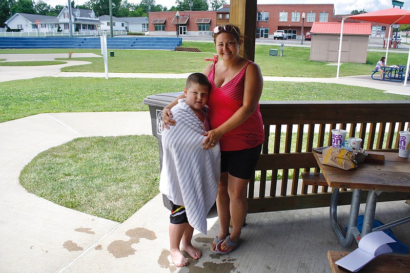Molly Rupard and her son, Josh, are residents of Callaway County. She is from Kingdom City and works in Columbia.
