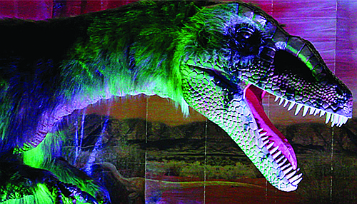 My Jurassic Adventure features dozens of animatronic dinosaurs and fun children's activities Saturday and Sunday At Central Mall.