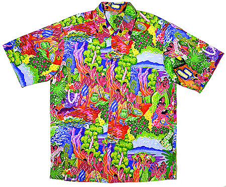 "Art of the Aloha Shirt: Keoni of Hawaii, 1938-51" runs through Aug. 11 at the Museum of the Red River in Idabel, Okla. The iconic shirt's popularity boomed after World War II.