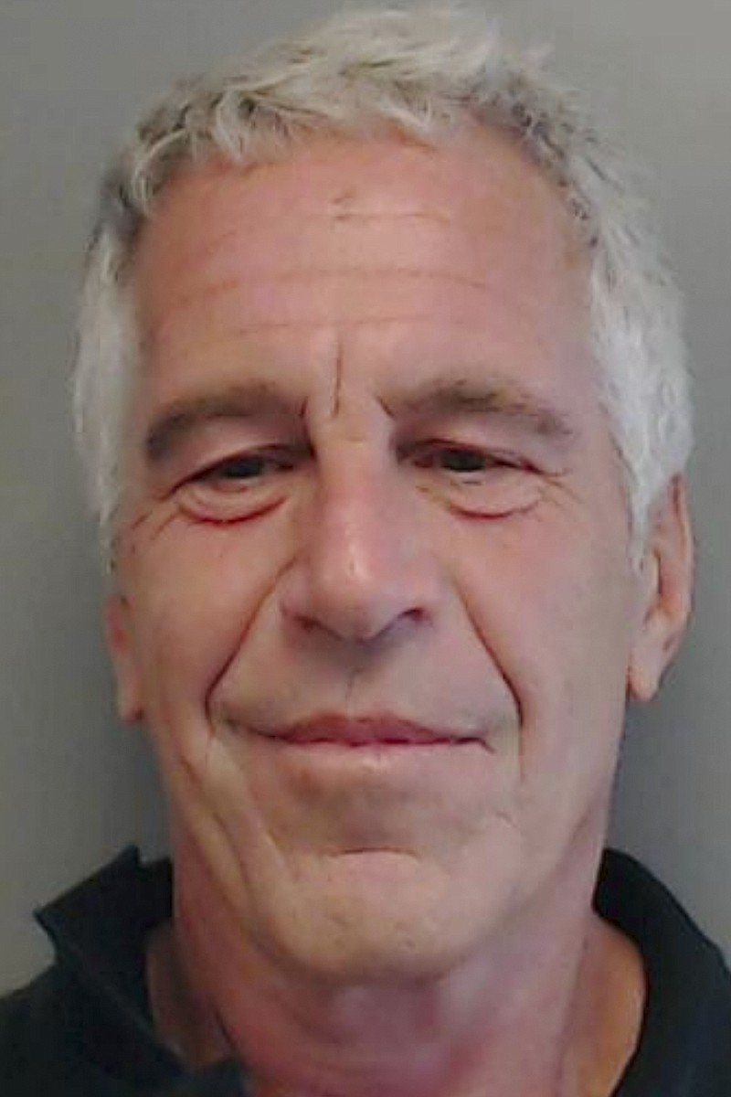 This July 25, 2013 image provided by the Florida Department of Law Enforcement shows financier Jeffrey Epstein. The wealthy financier pleaded not guilty in federal court in New York on Monday, July 8, 2019, to sex trafficking charges following his arrest over the weekend. Epstein will have to remain behind bars until his bail hearing on July 15. (Florida Department of Law Enforcement via AP)