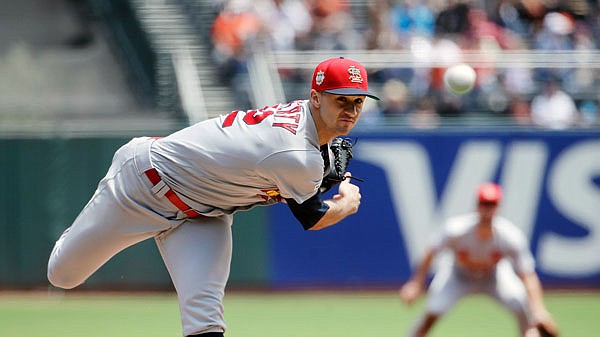Jack Flaherty and the St. Louis Cardinals will take a .500 record out of the All-Star break in the competitive N.L. Cen