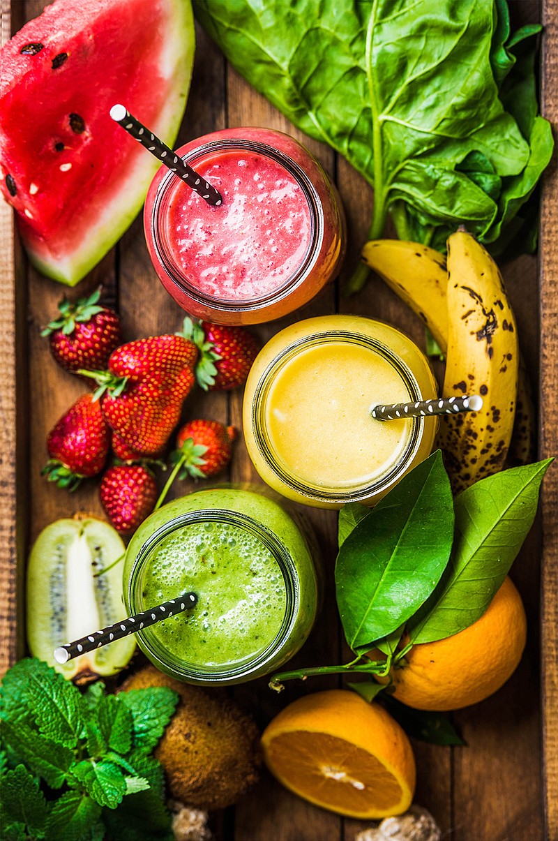 Whipping up a smoothie can be a fast, delicious way to get more fruit and vegetables into your diet. (MetroCreative.com)
