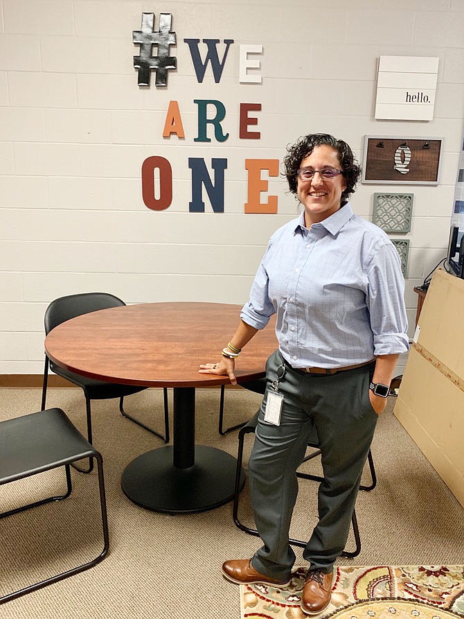 TJ Quick is pictured in Bartley Elementary School, where she will be the new principal. Quick spent the previous nine years serving as the physical education teacher