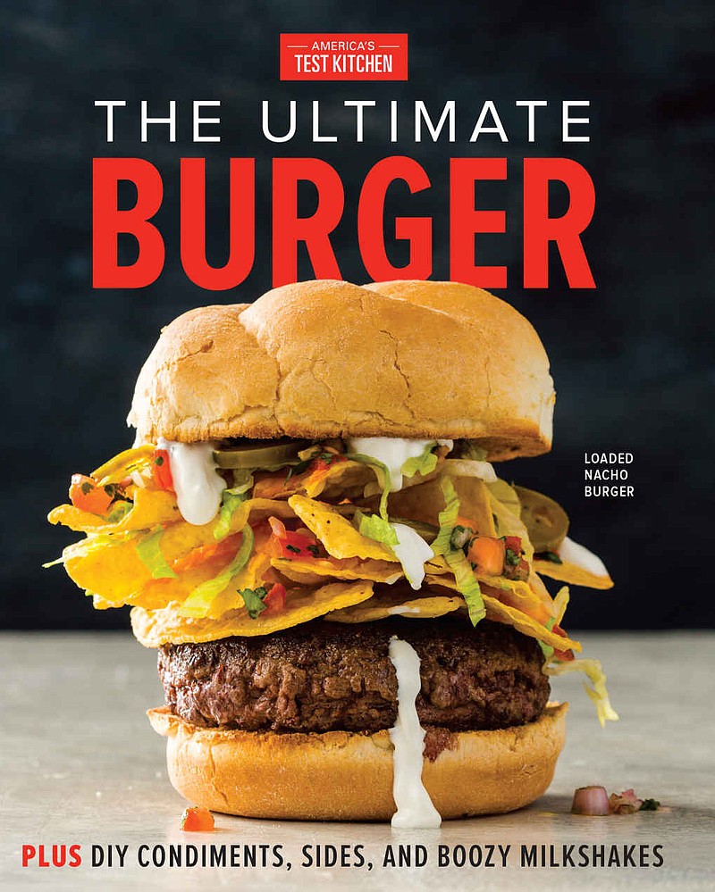 "The Ultimate Burger" from America's Test Kitchen includes a recipe for Crispy California Turkey Burgers. (Penguin Random House)