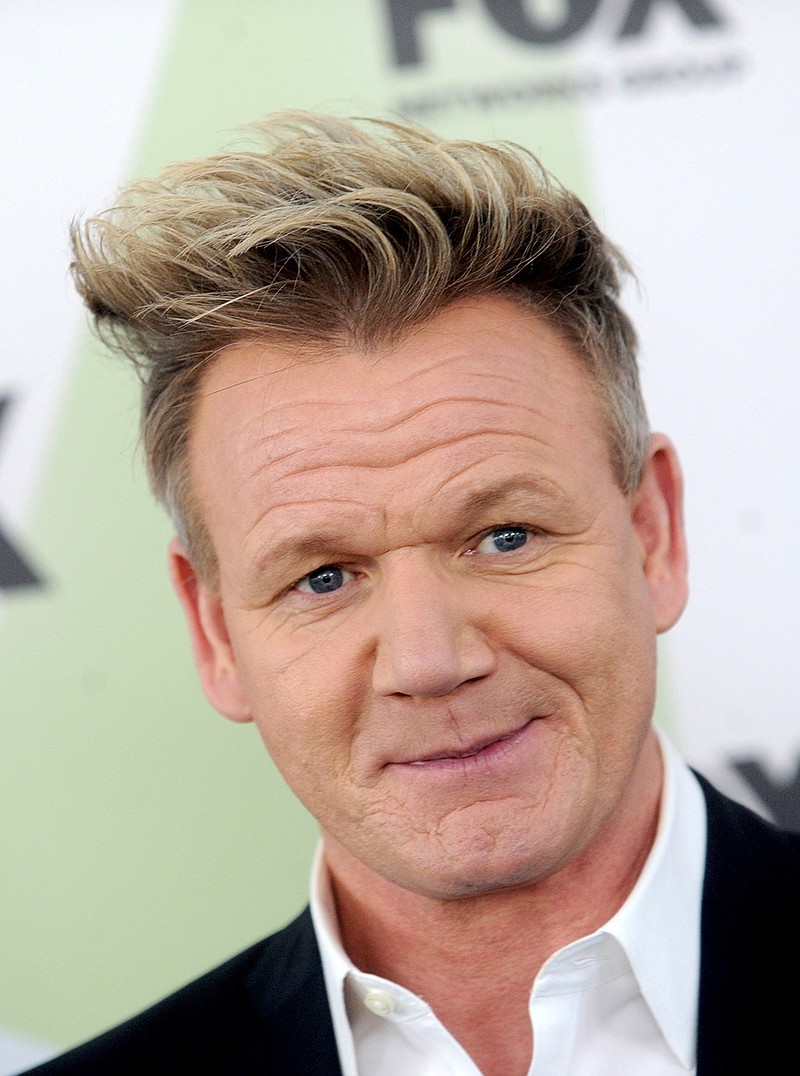 Gordon Ramsay attending the 2018 Fox Network Upfront at Wollman Rink, Central Park on May 14, 2018 in New York City, NY, USA. (Dennis Van Tine/Abaca Press/TNS)