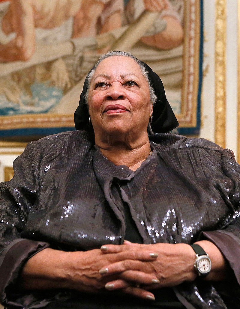 US author Toni Morrison attends on September 21, 2012 a reception sponsored by the US ambassador at his residence in Paris, as part of the 10th America Festival. Morrison has passed away at the age of 88.  (Patrick Kovarik/AFP/GettyImages/TNS)