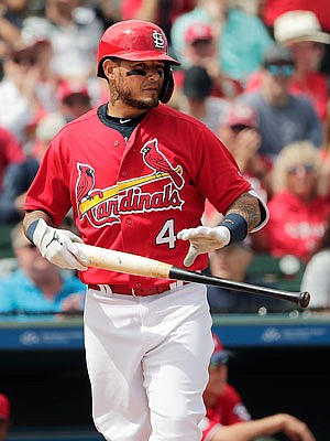 Cardinals catcher Yadier Molina was activated off the IL on Monday and is expected to be in the lineup tonight against the Royals at Kauffman Stadium.
