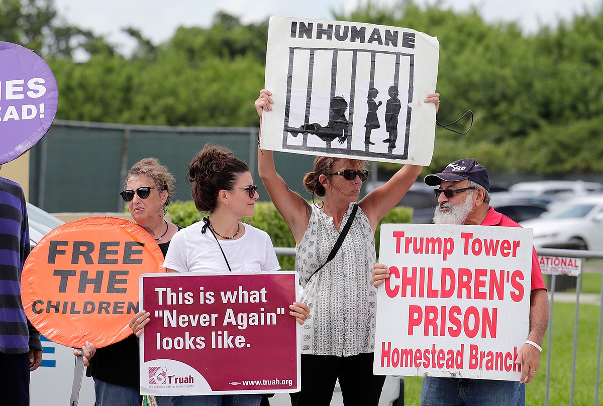 VIDEO | Trump moves to end limits on detention of migrant children ...
