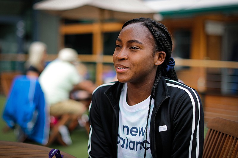 Coco Gauff, 15, part of crop of young Americans