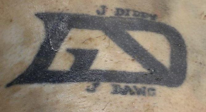 This tattoo was one of the only identifiable features on the body of a man pulled from the Missouri River near Tebbetts in May.