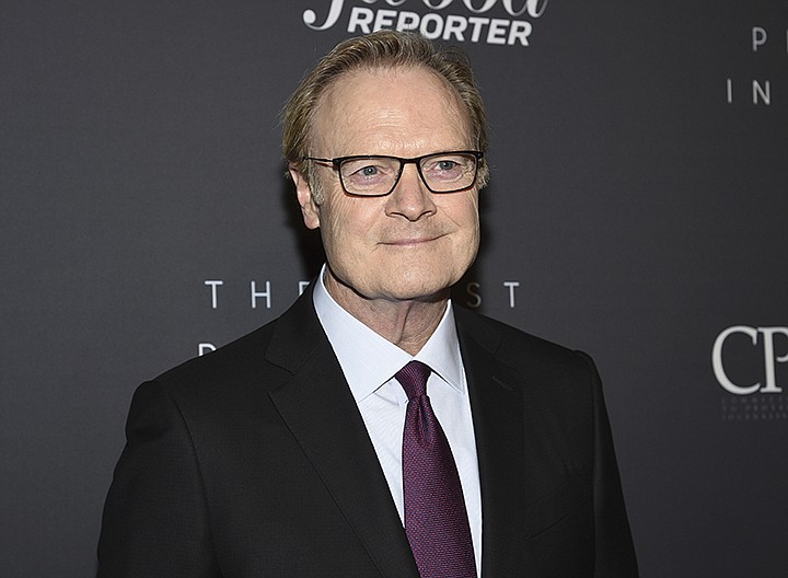  This April 11, 2019, file photo shows MSNBC host Lawrence O'Donnell at The Hollywood Reporter's annual Most Powerful People in Media cocktail reception in New York. O'Donnell says he made an "error in judgment" in reporting a story about President Donald Trump's finances based on a single source. O'Donnell's tweet on Wednesday came after a lawyer for Trump said the story was false and defamatory, and called for NBC News to apologize and retract it. (Photo by Evan Agostini/Invision/AP, File)