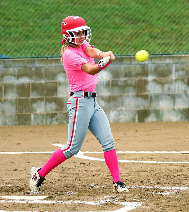 Samantha Matthews is one of six seniors for the Calvary Lutheran Lady Lions this season. 