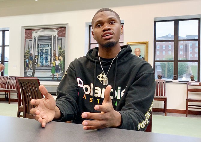 Jordan Smith, Lincoln University student body president, hopes to use his year in office to inspire positive changes at the school and serve as an ambassador between the students and administration.